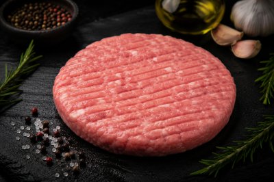 Steak hachée de veau