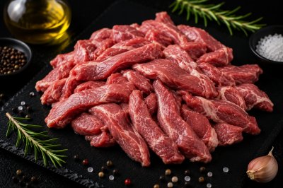 Emincés d'agneau